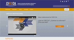 Desktop Screenshot of ciiecca.org.ar